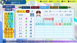 【パワプロ2024・再現】ルーク・ボイト（楽天）