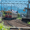 劔岳が見える駅：越中舟橋駅