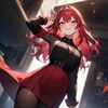 vermilion hair (赤銅色の髪) by Animagine XL V3.1