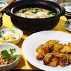 ♪かきと豆腐のみぞれ鍋＆じゃがいもの甘辛ガーリックバター炒め♪