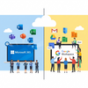 【2025年版】Microsoft 365 vs Google Workspace 結局どっち？料金・機能・AIを徹底比較！後悔しない選び方を解説
