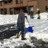 雪かき飽きたから～ぁ