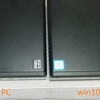 2台のHP　PCのHDD交換作業しました