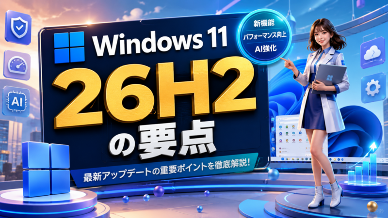Windows 11バージョン26H2の要点