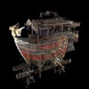 See-through Imaging of Laser-scanned 3D Cultural Heritage Objects Based on Stochastic Rendering of Large-scale Point Clouds