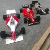 ６月９日（月）　今日もＦ１ＲＣＧＰの練習に来てくれました。常連様のメカ載せ