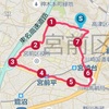 坂のモーニングセット７．８ｋｍジョグ