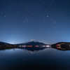 🌌山中湖で富士山と星空のリフレクション撮影❗️