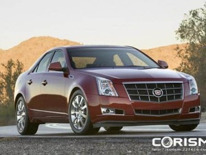 2009年モデル「キャデラックCTS」に新たに右ハンドル仕様車を導入