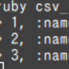csvファイルからSQLite3のRailsのseed.rbにデータを入れたい