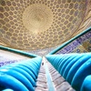 【イラン旅行】イスファハーン：豪華な内装のシャイフルトゥフッラーモスク。壁画が見どころのチェヘルソトゥーン宮殿の見学もお忘れなく。