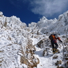 快晴の冬山…八ヶ岳