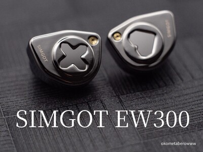 「SIMGOT EW300」レビュー 平面とPZTを採用したトライブリッドメタルイヤホン