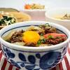ホカホカ☆牛丼＆チゲ風みそ汁☆