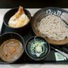 ゆで太郎　木曜日　ミニ海老天とじ丼セット