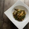 鶏むね肉のチーズカレー炒め