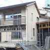 足場が外れました