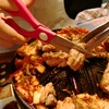 「えびすジンギスカン海月（クラゲ）」で、“ラム”ギョプサル～