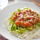 冷凍トマトと調味料で速攻夏メシ「タコライス風そうめん」をキンキンに冷たく作るレシピ