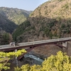 保津峡駅(JR嵯峨野線)🚃🛤🌉【秘境の吊り橋から眺める雄大な風景：保津峡駅で感じる孤高の美】