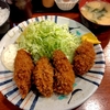 かつ進（千代田区外神田）のカキフライ定食