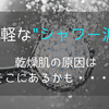 シャワー派はデメリットだらけ？乾燥肌の原因になっていることも