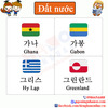 Từ vựng tiếng Hàn về tên các đất nước