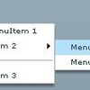 Flex の Menu コンポーネント