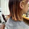 ブリーチポイント使いのヘアデザイン【ピンクブラウンのアンブレラカラー】