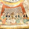 彩色あざやか、大型壁画を発見・・・元代の墓室で、夫１人・妻５人描く＝陝西