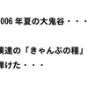 夏・キャンプ2006in大鬼谷「種が弾けた日」