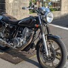 SR400: U-KANAYA アルミビレットレバーは良い感じ、クラッチも少し軽くなった