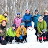 大峰和佐又山と笙ノ窟、雪山ハイク