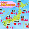 建物の気温上昇への適応の必要性④／県南は更に暑く