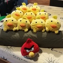 とびはねるふくろう