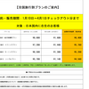 【お知らせ】1月10日開始：全国旅行割のご案内です。