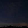 「明けの明星(金星)」の撮影　2022年4月7日　(機材:　LAOWA 17mm F1.8 MFT、OLYMPUS PEN Lite E-PL6、三脚 SLIK PRO804CF 、自由雲台 Velbon PH-263  )