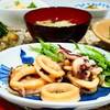 おつまみ おかず☆いかの甘辛煮＆エビ入りオーロラポテサラ☆