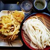 ざるうどん+かき揚げ(丸亀製麺)