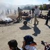 １年　生活科「やきいもの会」