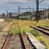 錆びた線路のある風景・錆鉄