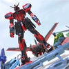 T mall限定 MGストライクガンダムVer.RM チャイナレッドカラー＋フルウエポンセット レビュー その２