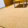 楽天で買った大粒コルクマット。季節問わず使えるし、クッション性があってかなり使えます！