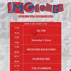 4.12稲毛でのIMC TOURSタイムテーブル解禁