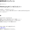 PayPayはこの新春に一体いくつのキャンペーンをやってるのか