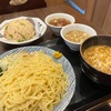 町中華でがっつり食おうぜ！！小田急相模原中華食堂楽でリピーター続出しているスーラーつけ麺大盛りを食す！！半炒飯がすでに大盛りの予感！！