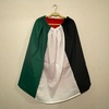 パレスチナ募金スカートを作ったI made a Palestinian donation skirt.