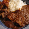 心ゆくまでカレーで胃を満たす - もうやんカレー