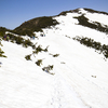 尾瀬　残雪の至仏山