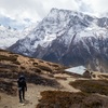 【ネパール山岳自転車釣り旅】⑤歩けるアイスレイク